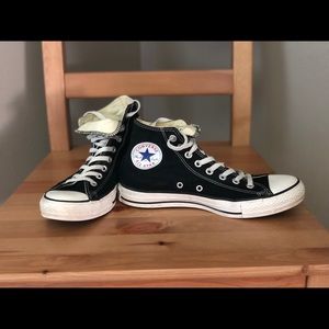 Black High Top Converse